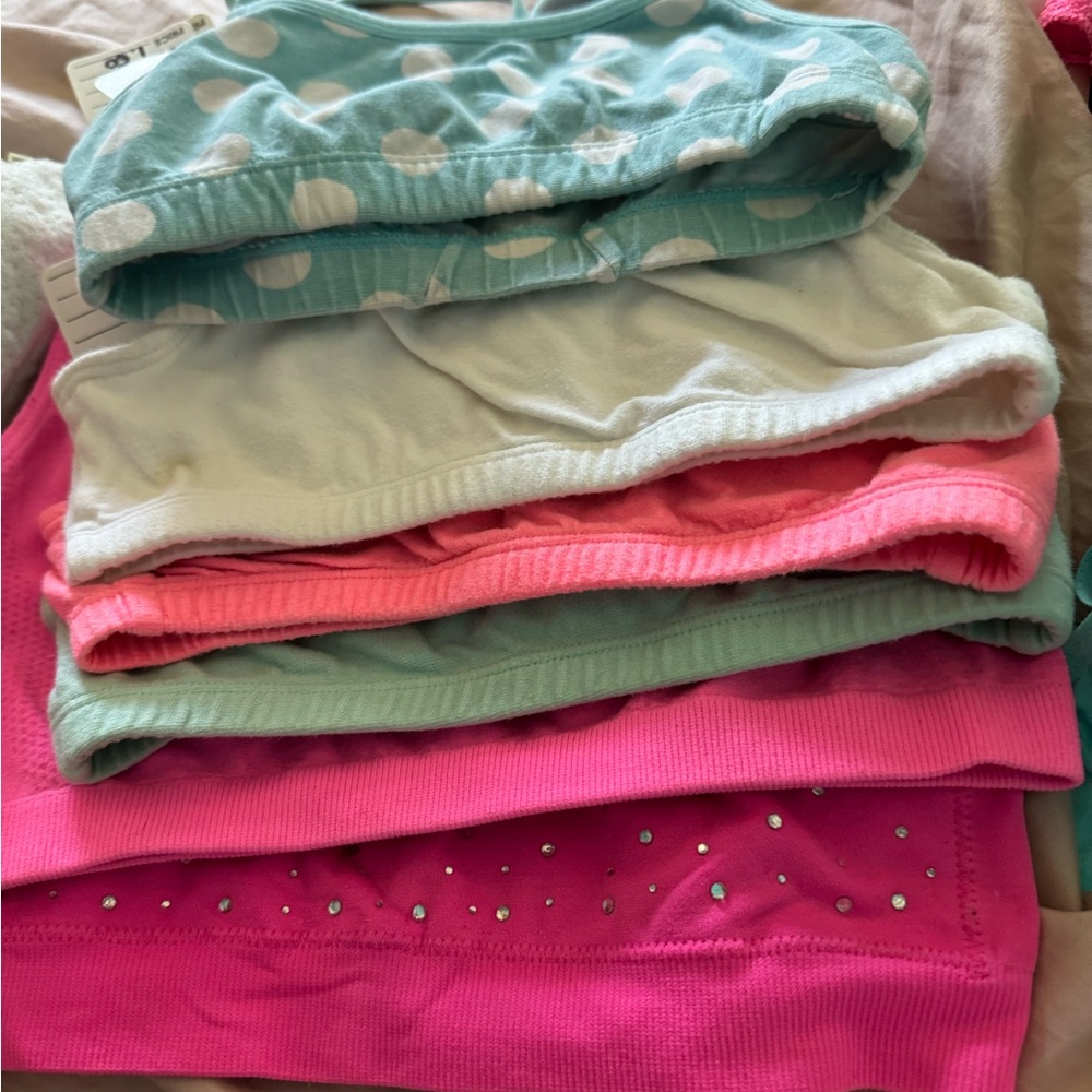 Bundle of 6 sport bras for